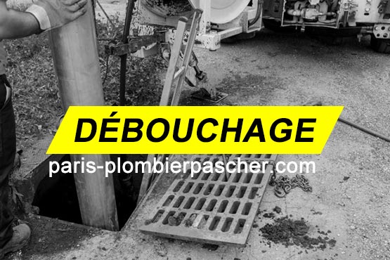 Débouchage canalisation à Paris pas cher